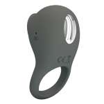 PRETTY LOVE - RECHARGEABLE VIBRATING RING WITH ORAL STIMULATION