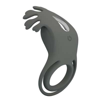 PRETTY LOVE - RECHARGEABLE VIBRATING RING WITH STIMULATOR