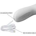 PRETTY LOVE - REESE VIBRATOR WITH SILVER ROTATION