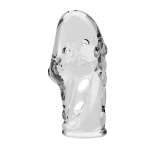 PRETTY LOVE - ROCKER PENIS SLEEVE GET YOUR PENIS THICKER TRANSPARENT
