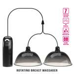 PRETTY LOVE - ROTATING NIPPLE SUCTION STIMULATOR BLACK