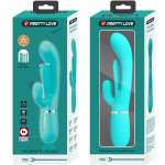 PRETTY LOVE - SHANIA TRIPLE RABBIT MULTIFUNCTION VIBRATOR 3 IN 1 BLUE