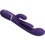 PRETTY LOVE - SHANIA TRIPLE RABBIT VIBRATOR MULTIFUNCTION PURPLE
