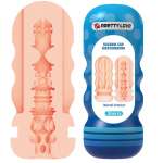 PRETTY LOVE - SHERRY VAGINA MASTURBATOR WITH SUCTION CUP AND INTERNAL TEXTURES