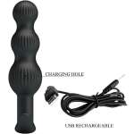 PRETTY LOVE - SIDNEY ANAL VIBRATOR 10 VIBRATIONS BLACK