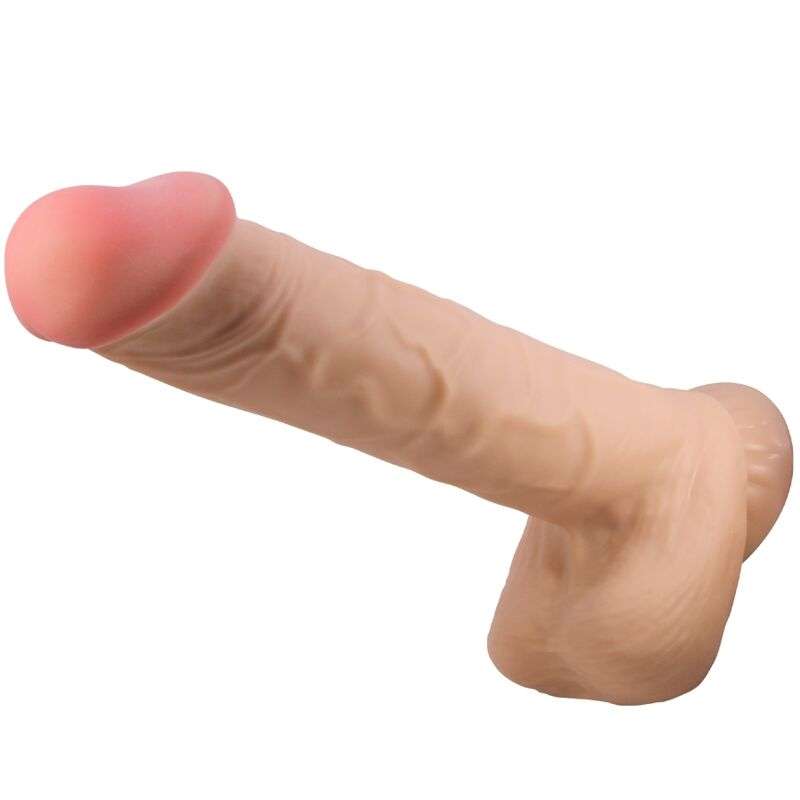 PRETTY LOVE - SLIDING SKIN SERIES REALISTIC DILDO WITH SLIDING SKIN SUCTION CUP FLESH 26 CM PRETTY LOVE - SLIDING SKIN SERIES REALISTIC DILDO WITH SLIDING SKIN SUCTION CUP FLESH 26 CM