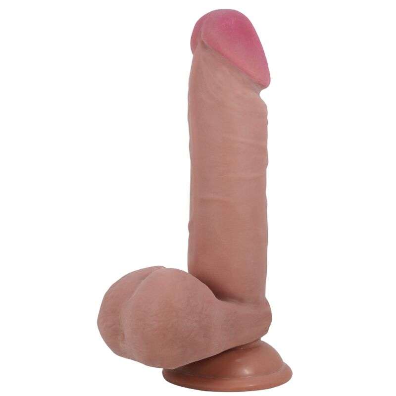 PRETTY LOVE - SLIDING SKIN SERIES REALISTIC DILDO WITH SLIDING SKIN SUCTION CUP FLESH 20.5 CM PRETTY LOVE - SLIDING SKIN SERIES REALISTIC DILDO WITH SLIDING SKIN SUCTION CUP FLESH 20.5 CM