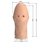 PRETTY LOVE - SOCKER TEXTURED PENIS SLEEVE NATURAL