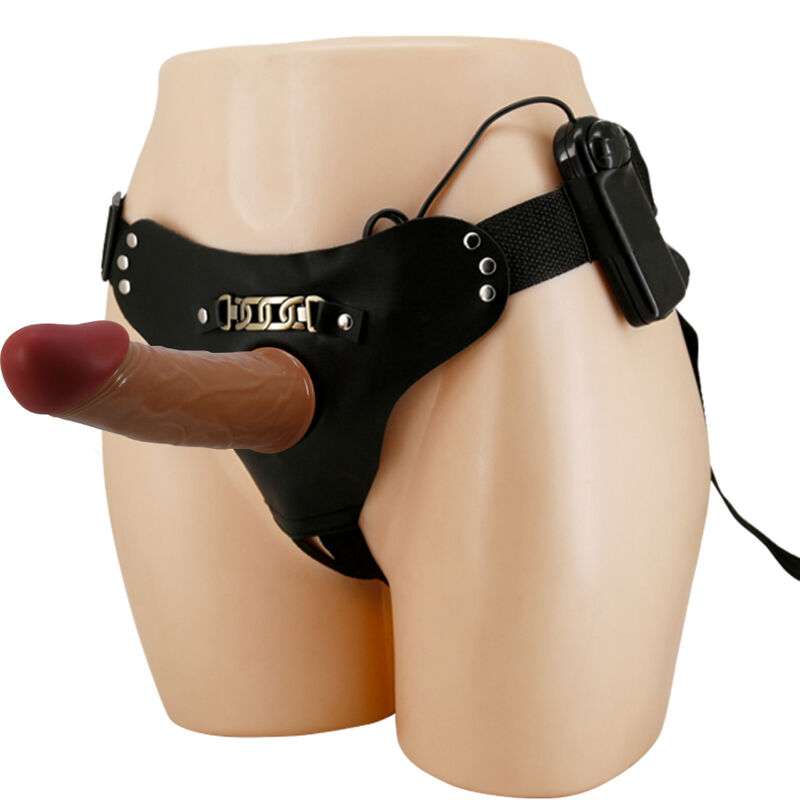 PRETTY LOVE - STARKS HARNESS BRIEFS MULTI-SPEED VIBRATION DILDO 17,5 CM LIGHT BROWN PRETTY LOVE - STARKS HARNESS BRIEFS MULTI-SPEED VIBRATION DILDO 17,5 CM LIGHT BROWN