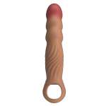 PRETTY LOVE - TEXTURED PENIS SLEEVE WITH VIBRATION AND REMOTE CONTROL