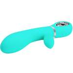 PRETTY LOVE - THOMAS MULTIFUNCTION G-SPOT VIBRATOR AQUA GREEN