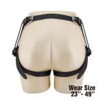 PRETTY LOVE - UNIVERSAL STRAP-ON HARNESS BRIEFS BLACK AND BLUE