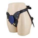 PRETTY LOVE - UNIVERSAL STRAP-ON HARNESS BRIEFS BLACK AND BLUE
