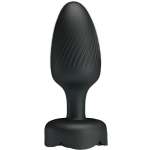 PRETTY LOVE - VARIAN ANAL PLUG WITH  LED LIGHT BLACK 10.8 CM