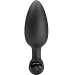 PRETTY LOVE - VIBRA BUTT PLUG 2 ANAL PLUG 10 VIBRATIONS BLACK