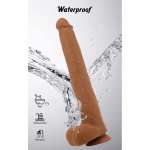 PRETTY LOVE - VIGGO REALISTIC SOFT-TOUCH SKIN-SLIDING DILDO 36,5 CM BROWN