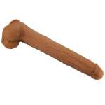 PRETTY LOVE - VIGGO REALISTIC SOFT-TOUCH SKIN-SLIDING DILDO 36,5 CM BROWN