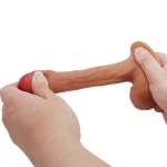 PRETTY LOVE - WARNELL ULTRA REALISTIC AND ELASTIC DILDO 9.5 CM MULATO