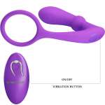 PRETTY LOVE - WARREN VIOLET ANAL RING & VIBRATOR