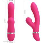 PRETTY LOVE - WILLOW RABBIT VIBRATOR AND SUCTION