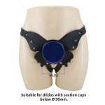 PRETTY LOVE - YETI STRAP-ON HARNESS WITH SUCTION DILDO FLESH