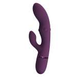 PRETTY LOVE - ZACH RECHARGEABLE THRUSTING RABBIT VIBRATOR 5+5 FUNCTIONS
