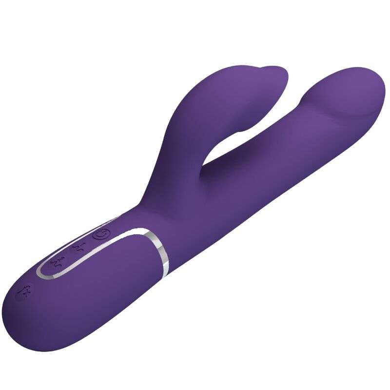 PRETTY LOVE - ZALIN RABBIT VIBRATOR PEARLS 4 IN 1 PURPLE PRETTY LOVE - ZALIN RABBIT VIBRATOR PEARLS 4 IN 1 PURPLE