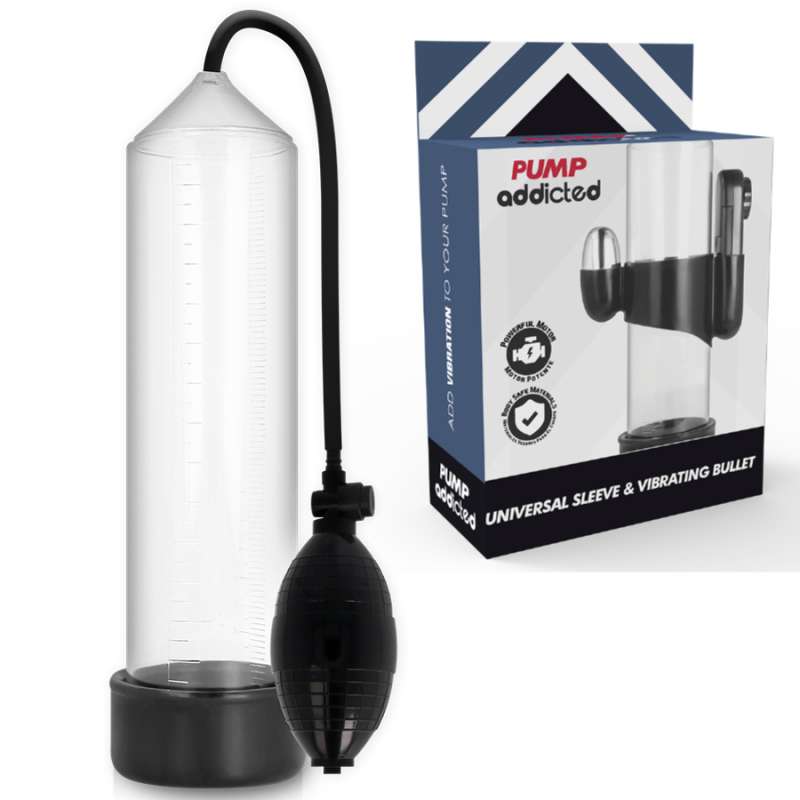 PUMP ADDICTED - RX3 TRANSPARENT VIBRATOR PUMP ADDICTED - RX3 TRANSPARENT VIBRATOR