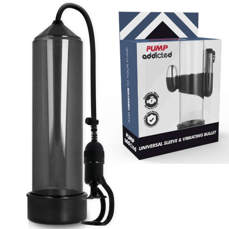 PUMP ADDICTED - RX5 BLACK VIBRATOR PUMP ADDICTED - RX5 BLACK VIBRATOR