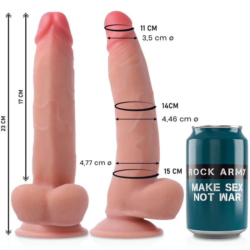 ROCKARMY - DUAL DENSITY LEOPARD 23 CM -O- 4.77 CM ROCKARMY - DUAL DENSITY LEOPARD 23 CM -O- 4.77 CM