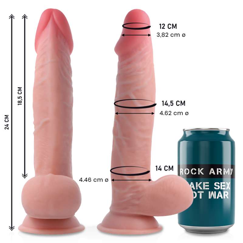 ROCKARMY - DUAL DENSITY SHERMAN 24 CM -O- 4.62 CM ROCKARMY - DUAL DENSITY SHERMAN 24 CM -O- 4.62 CM