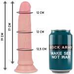ROCKARMY - HARNESS + LIQUID SILICONE DILDO PREMIUM AVENGER 19 CM -O- 3.98 CM