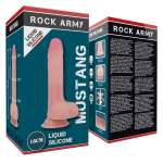ROCKARMY - LIQUID SILICONE PREMIUM MUSTANG REALISTIC 18 CM -O- 4.14 CM