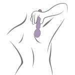 ROCKS- OFF - ORIEL FLEXIBLE WAND VIBRATOR FUCHSIA