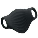 ROCKS- OFF - PALM BLACK FLEXIBLE VIBRATOR MASTURBATOR
