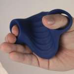 ROCKS- OFF - PALM BLUE FLEXIBLE VIBRATOR MASTURBATOR