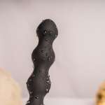 ROCKS- OFF - PETITE SENSATIONS PEARLS ANAL PLUG VIBRATOR BLACK