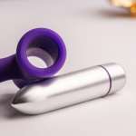 ROCKS- OFF - PETITE SENSATIONS TEAZER ANAL PLUG VIBRATOR PURPLE