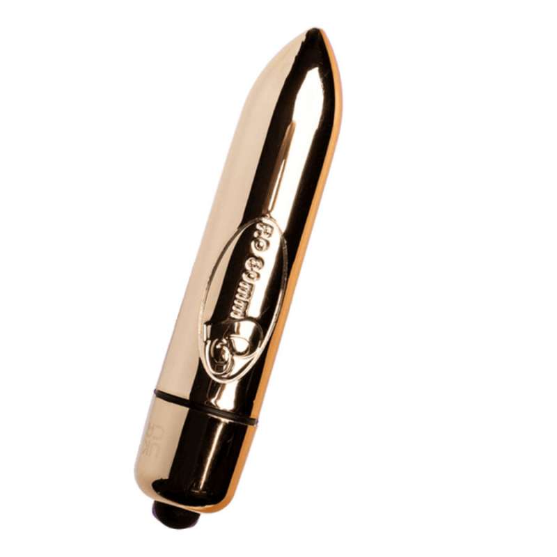 ROCKS- OFF - RO-80 CHAMPAGNE GOLDEN VIBRATING BULLET