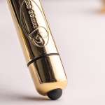 ROCKS- OFF - RO-80 CHAMPAGNE GOLDEN VIBRATING BULLET