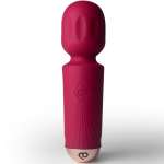ROCKS-OFF - MINI RECHARGEABLE WAND 16 FUNCTIONS AZALEA RED