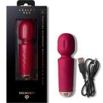 ROCKS-OFF - MINI RECHARGEABLE WAND 16 FUNCTIONS AZALEA RED