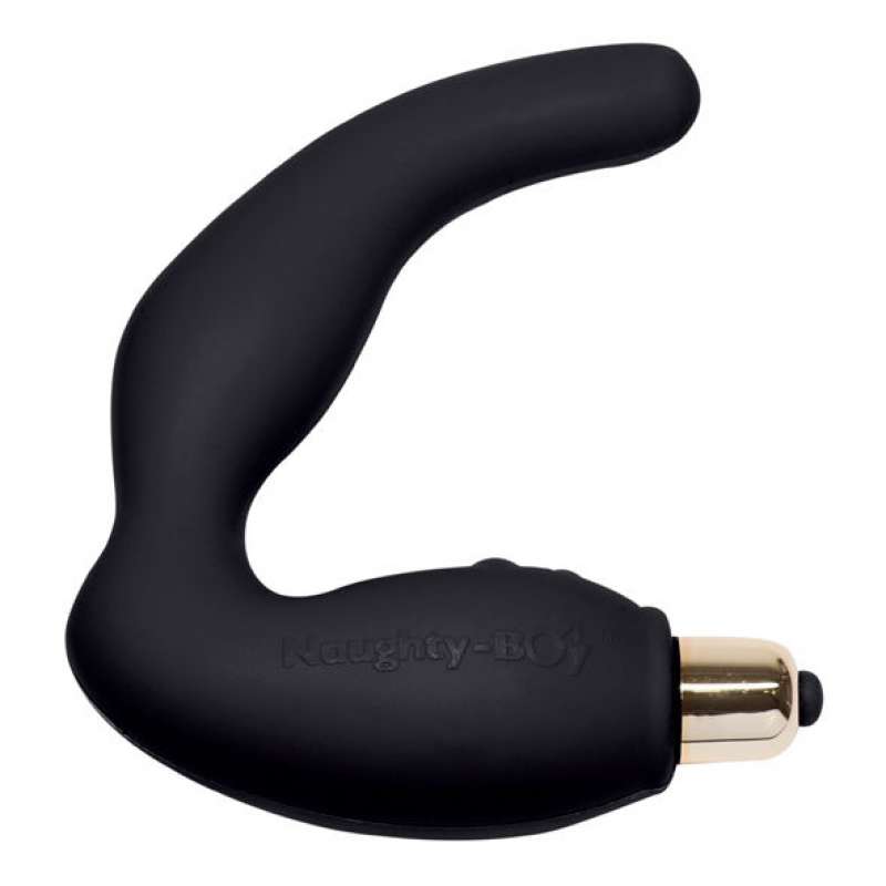 ROCKS-OFF - NAUGHTY-BOY MALE G-SPOT MASSAGER 7 V BLACK ROCKS-OFF - NAUGHTY-BOY MALE G-SPOT MASSAGER 7 V BLACK