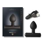 ROCKS-OFF - NOVA ASTRYX RECHARGEABLE PREMIUM & POWERFUL ANAL PLUG 16 FUNCTION BLACK