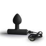ROCKS-OFF - NOVA ASTRYX RECHARGEABLE PREMIUM & POWERFUL ANAL PLUG 16 FUNCTION BLACK