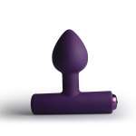 ROCKS-OFF - NOVA ASTRYX RECHARGEABLE PREMIUM & POWERFUL ANAL PLUG 16 FUNCTION PURPLE