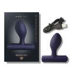 ROCKS-OFF - NOVA ORBITAL RECHARGEABLE PREMIUM & POWERFUL ANAL PLUG 16 FUNCTION BLUE
