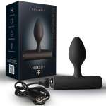 ROCKS-OFF - NOVA SOLARIS RECHARGEABLE SLIM & POWERFUL ANAL PLUG 16 FUNCTION BLACK