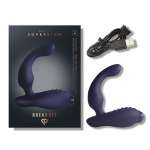 ROCKS-OFF - NOVA SOVEREIGN RECHARGEABLE PROSTATE & PERINEUM MASSAGER 16 FUNCTION BLUE
