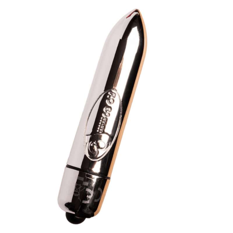 ROCKS-OFF - RO-80 CHROME VIBRATING BULLET SILVER ROCKS-OFF - RO-80 CHROME VIBRATING BULLET SILVER